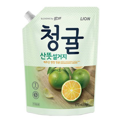 CJ)참그린청귤리필 1kg